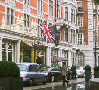 Luxury boutique hotel in London’s exclusive Mayfair district.